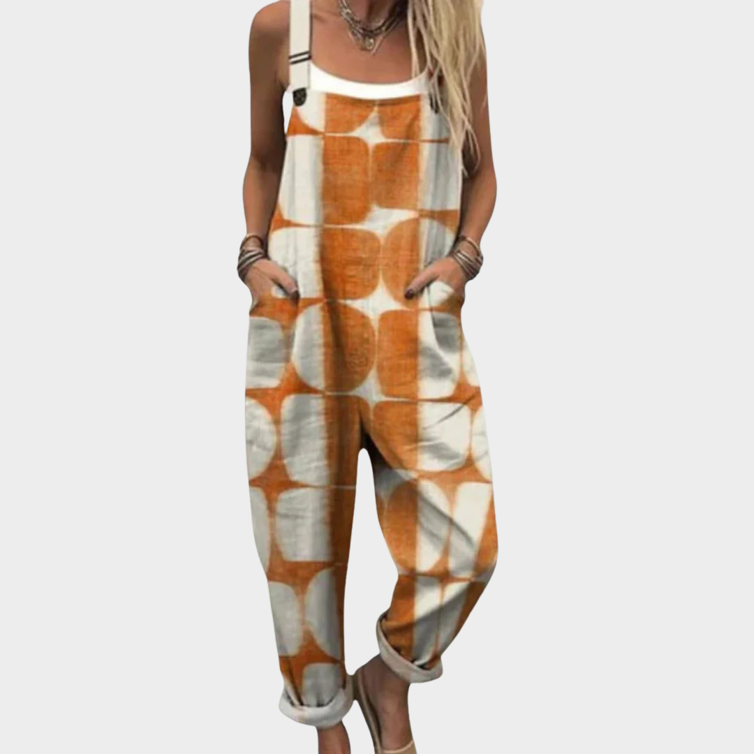 Yolanda | Casual Multicolor  Pocket Jumpsuits Image