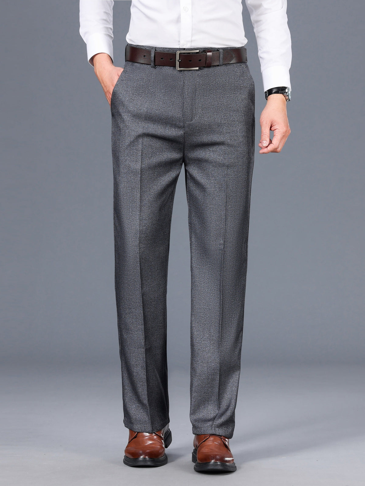 Vernon | Tailored Straight-Leg Trousers Image