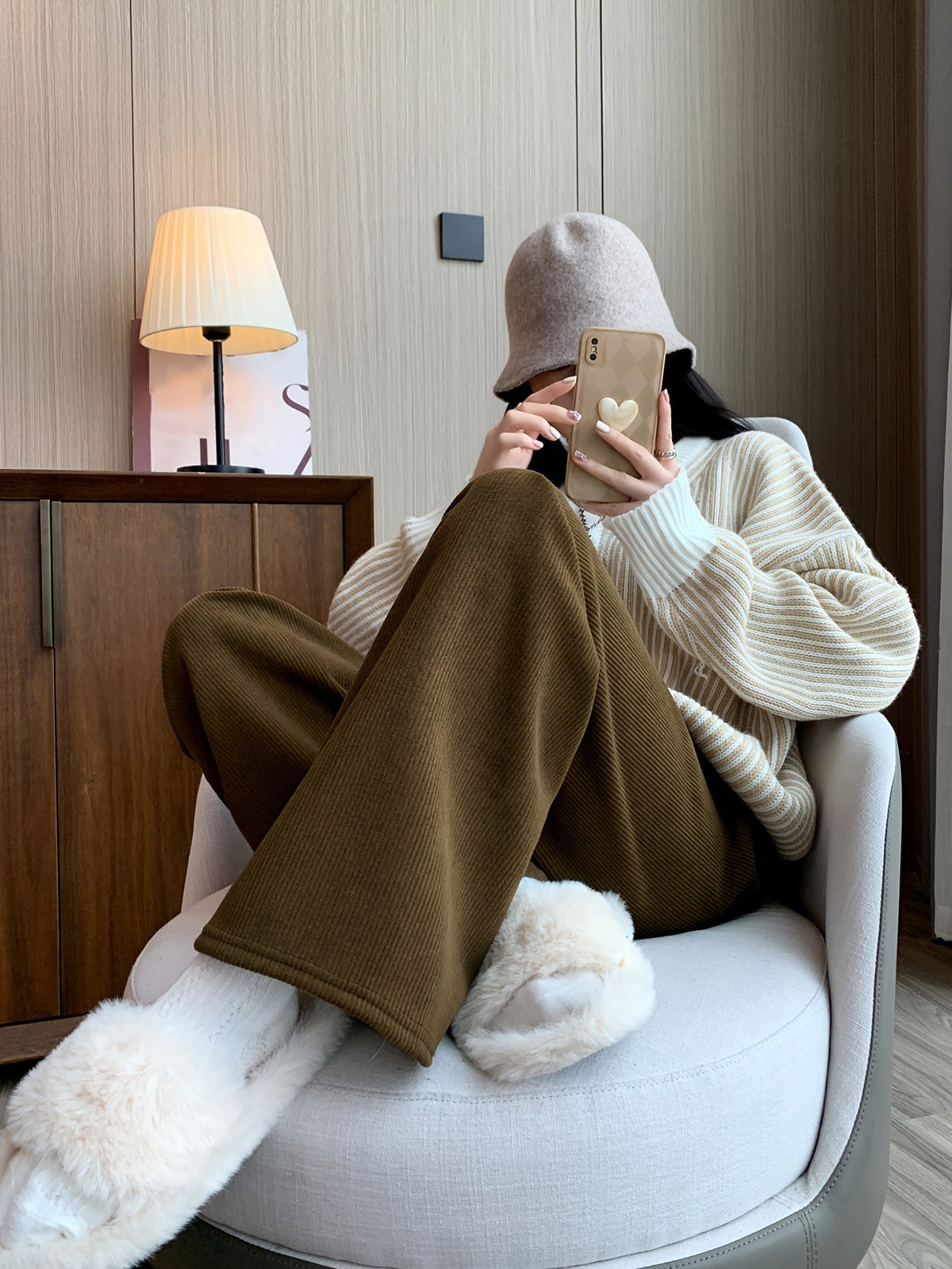 Ruth | Cozy Wide-Leg Lounge Pants Image