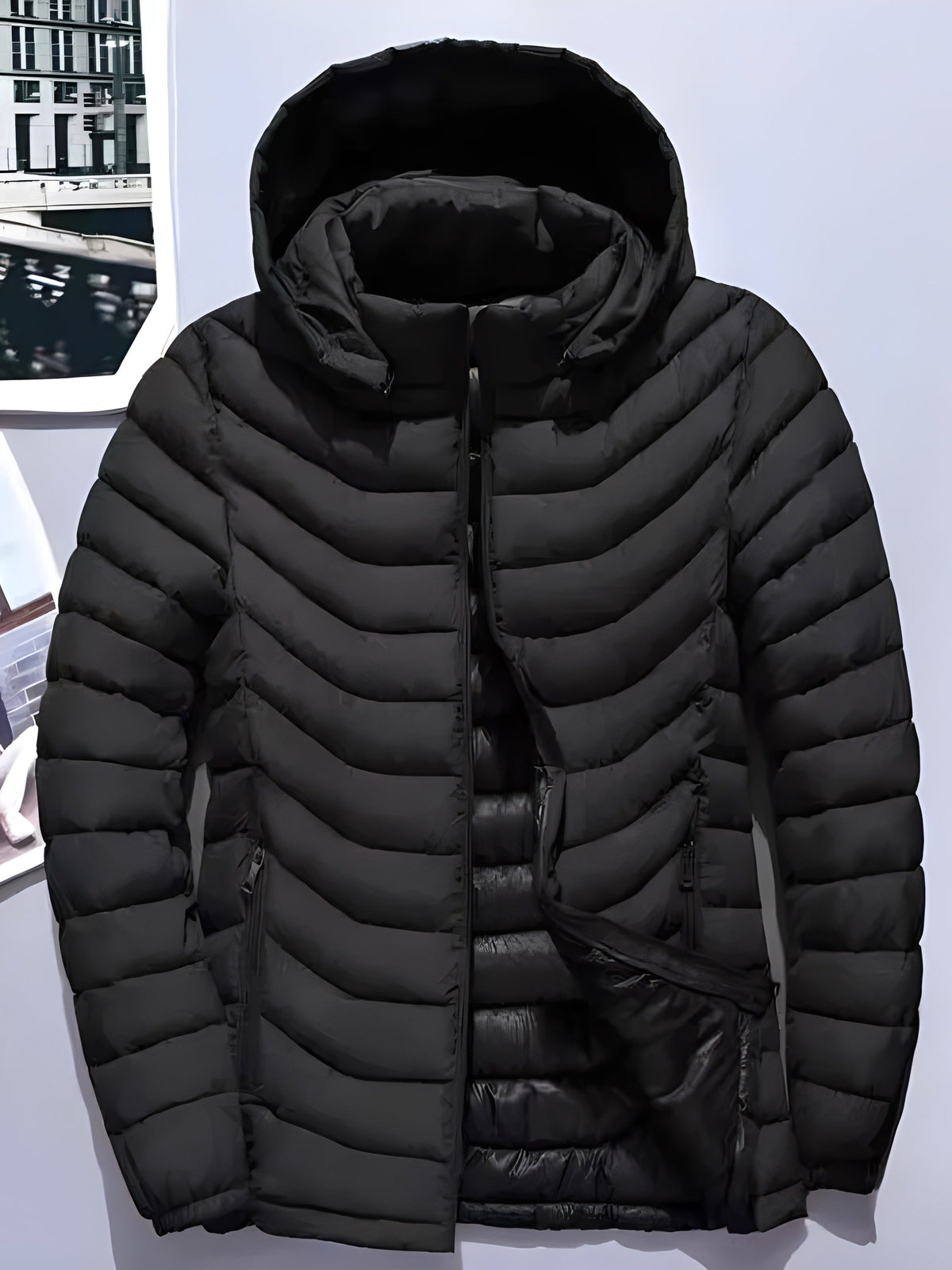 Owen | Hooded Quilted Puffer Jacket Image