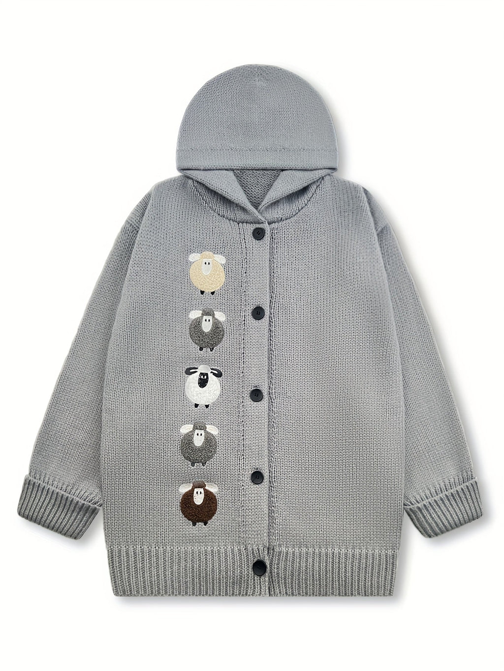Rosetta | Cozy Hooded Cardigan