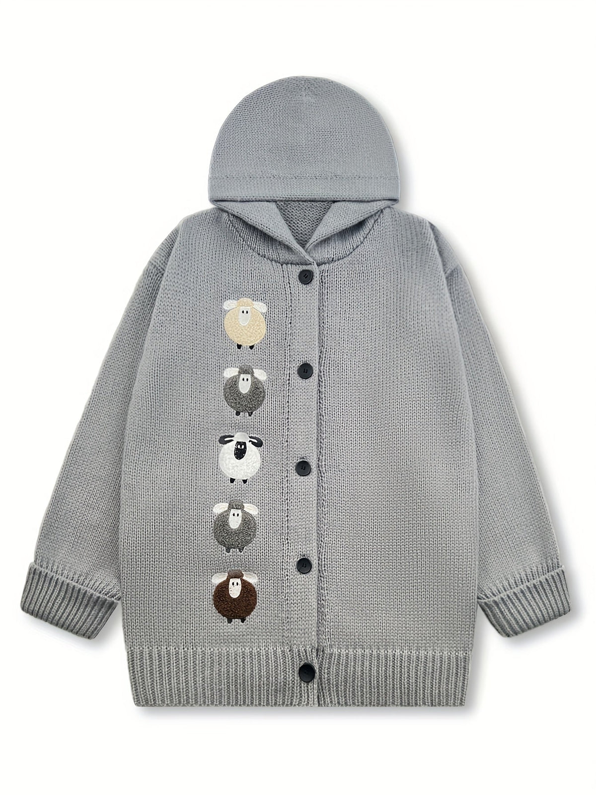 Rosetta | Cozy Hooded Cardigan
