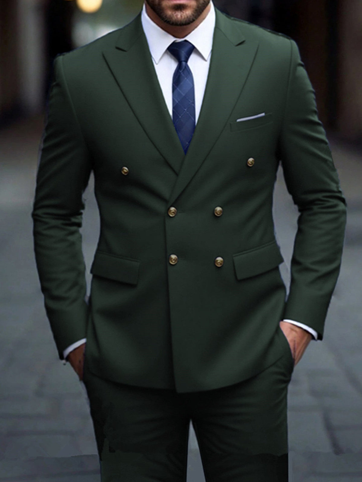 Julius | Double-Breasted Tailored Suit Image