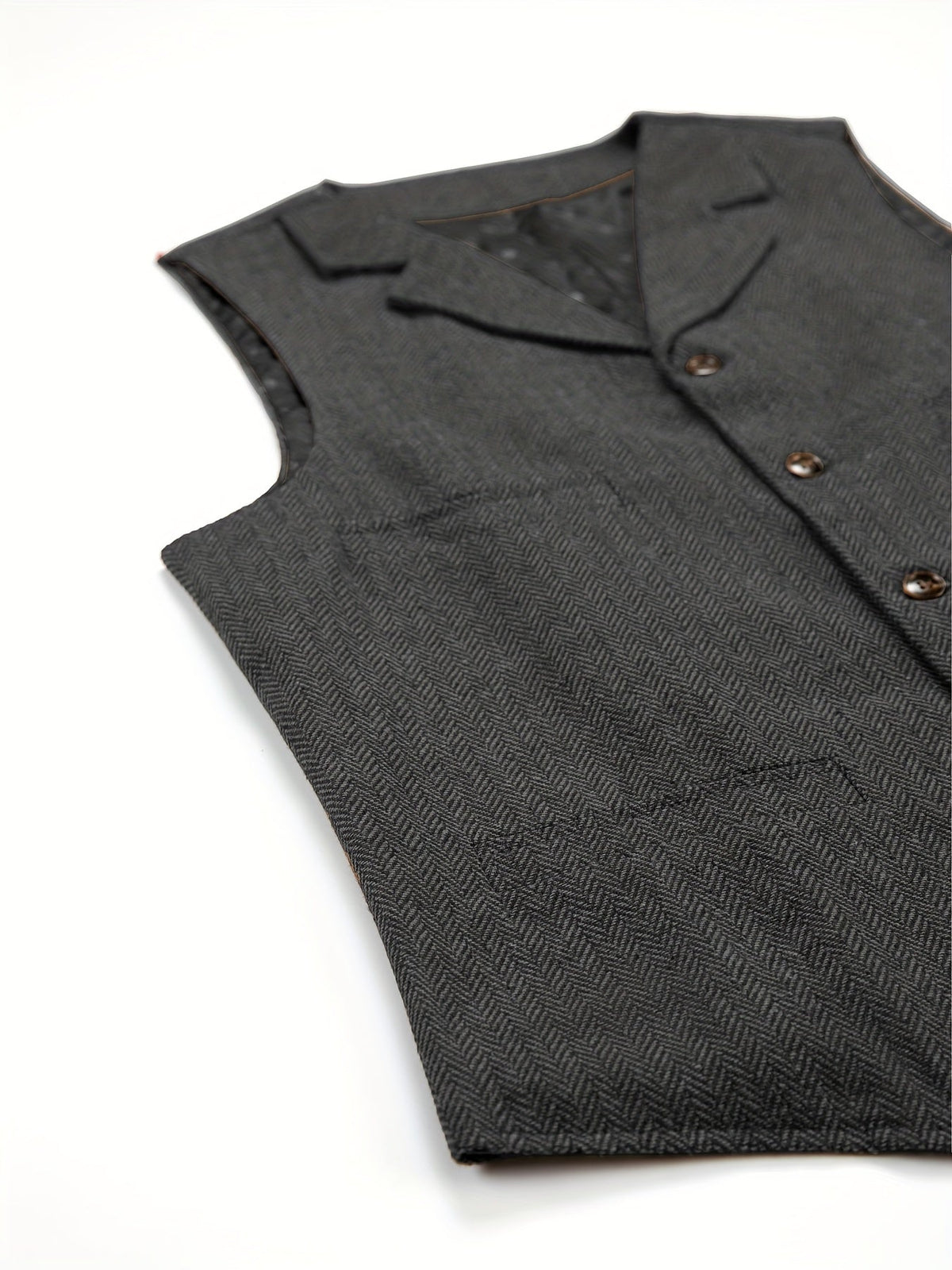 Colton | Heritage Herringbone Vest