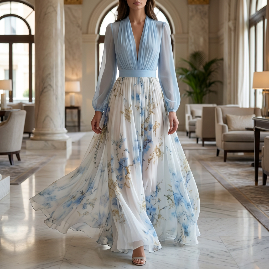 Ryza | Stunning Floral Maxi Dress Image
