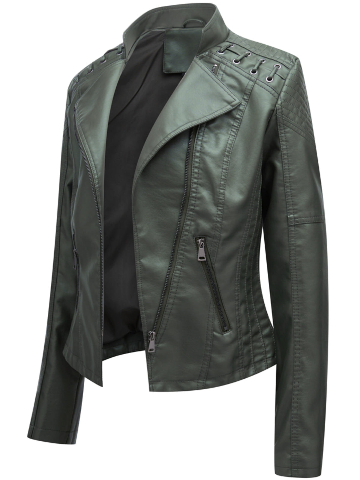 Marielle | Sleek Moto Jacket Image