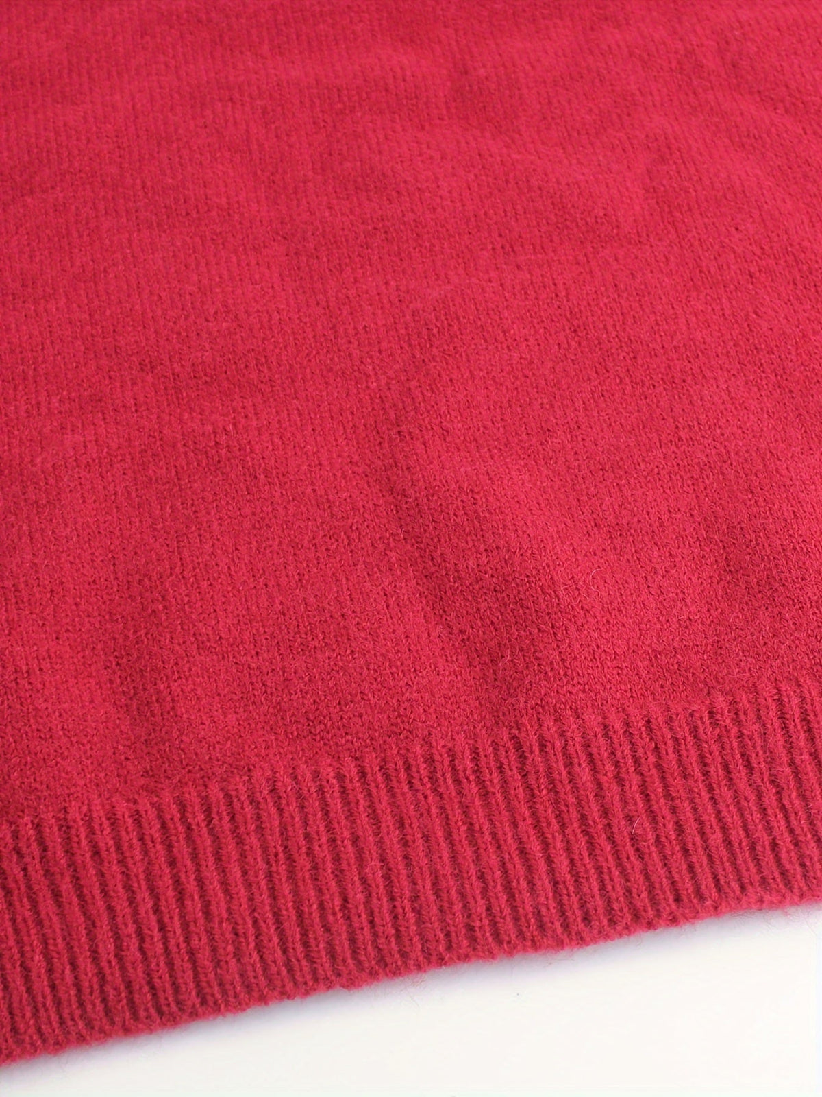 Lydia | Striped-Cuff Ribbed Sweater
