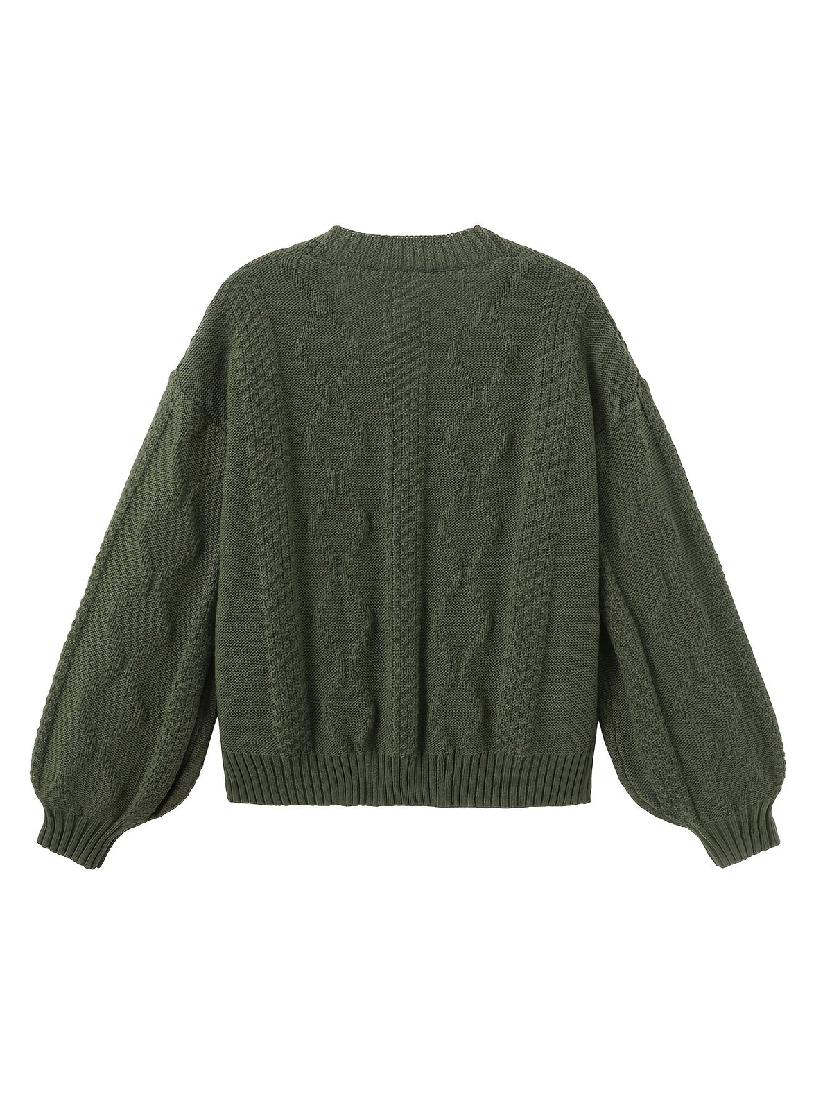 Flora | Floral Embroidered Button Cardigan