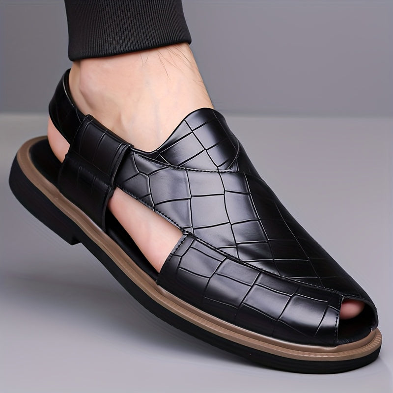 Malcolm | Woven-Style Comfort Sandals Image