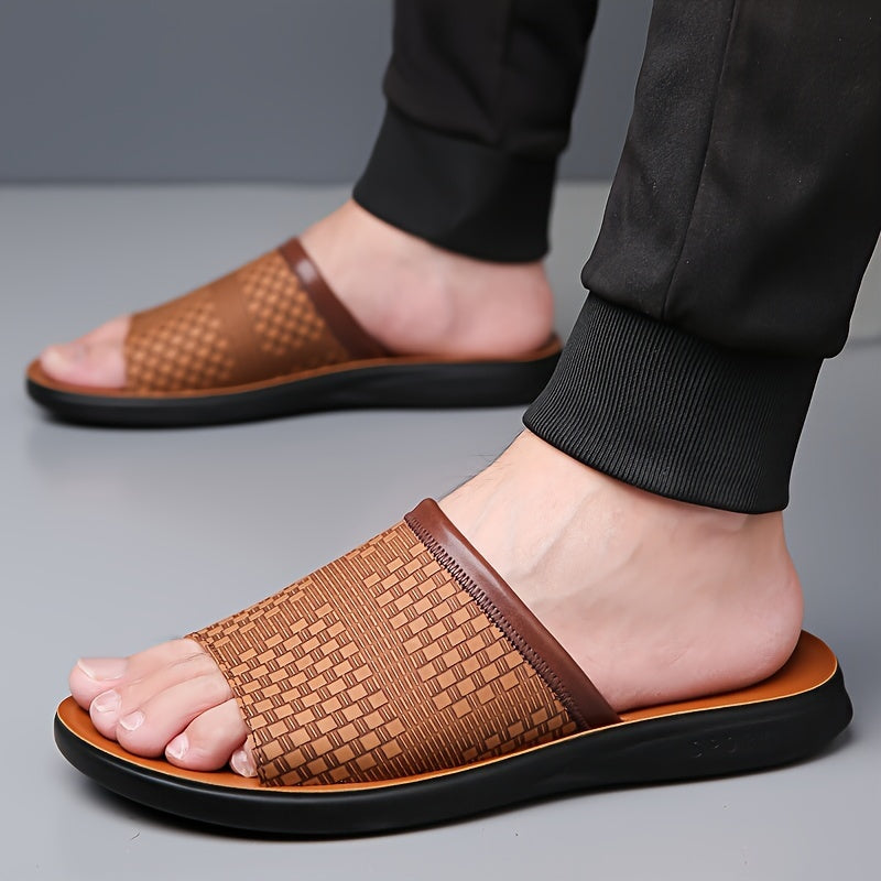 Elliot | Woven Slide Sandals Image