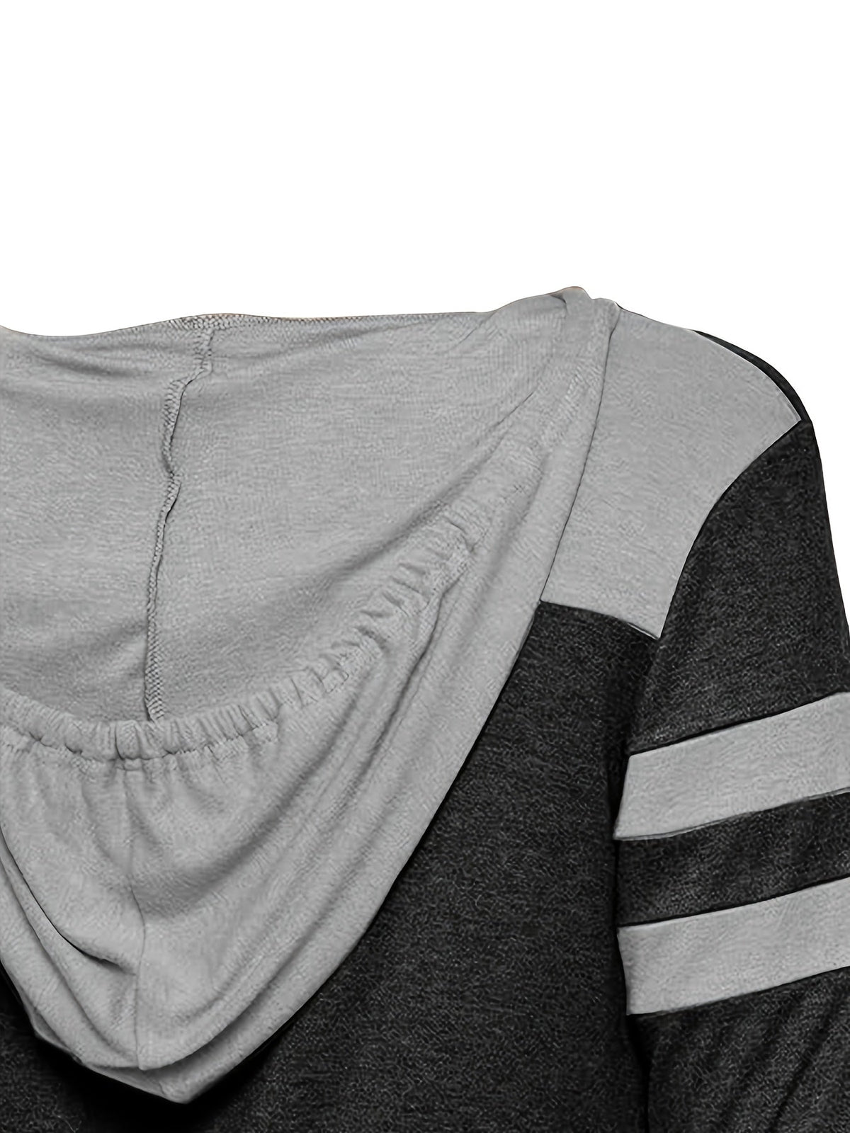 Marlene | Two-Tone Drawstring Hoodie Image