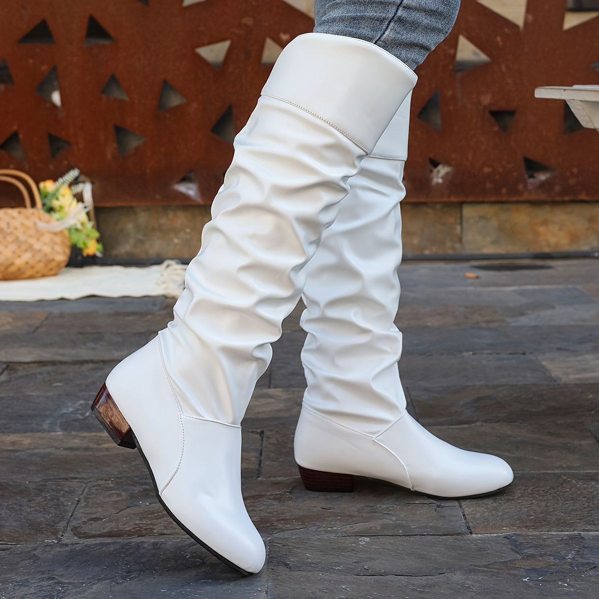 Margot | Slouch Knee-High Boots Image