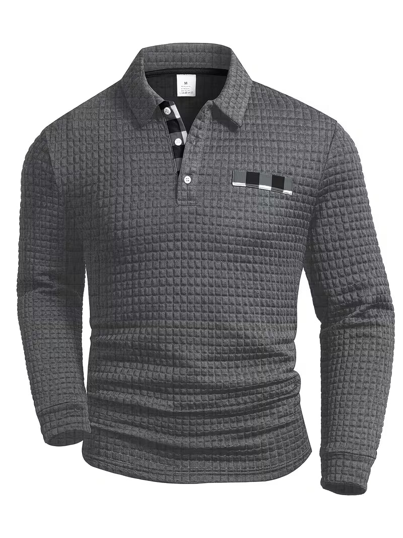 Daniel | Stylish Plaid Pattern Button Up Shirt Image