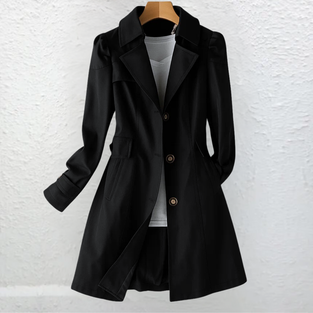 Vicki | Vintage Trench Collar Coat Image