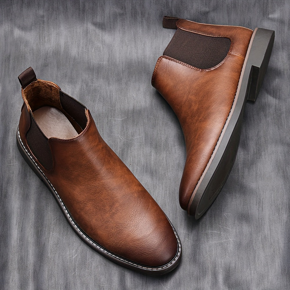 Nelson | Refined Slip-On Chelsea Boots Image