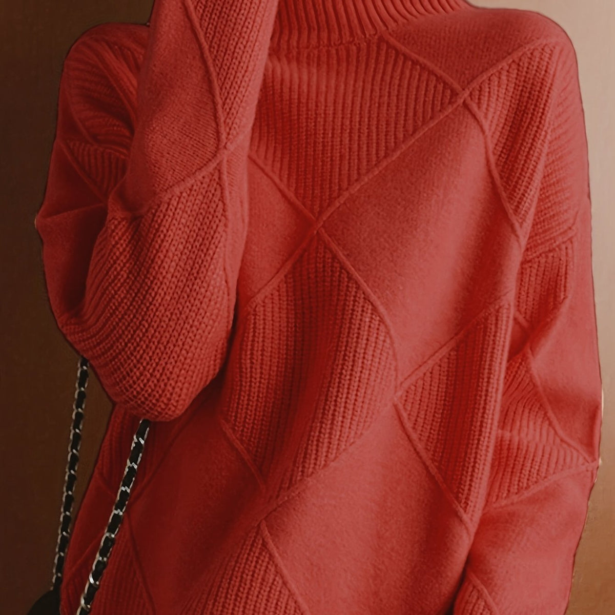Maeve | Textured Turtleneck Sweater