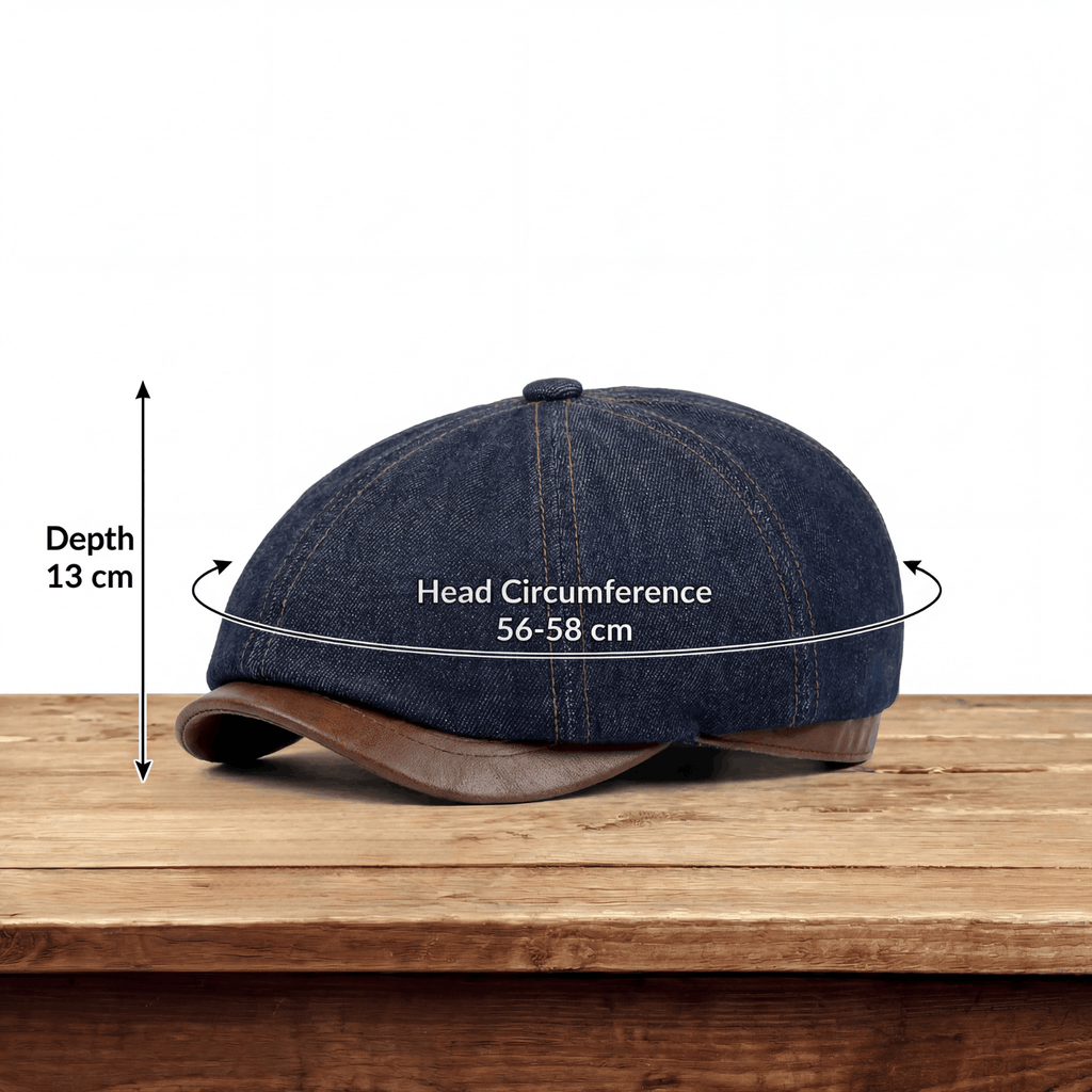 Miguel | Vintage Small Brim Cap