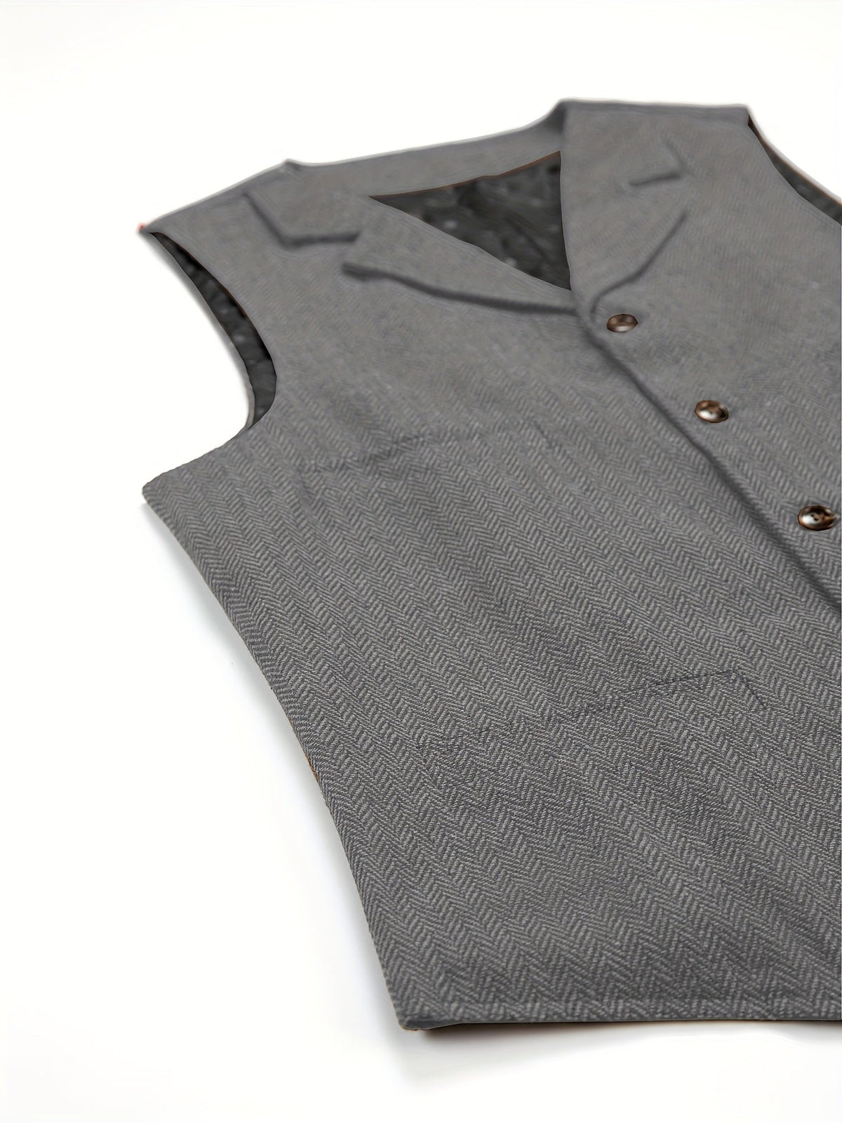 Colton | Heritage Herringbone Vest