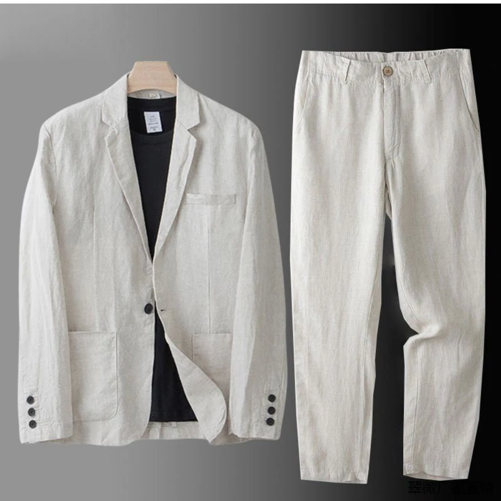 Stephen | Classic Cardigan and Trouser Set Image