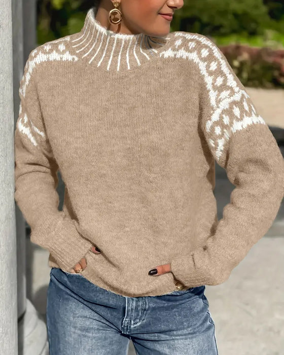 Aurelia | Cozy Patterned Sweater Image