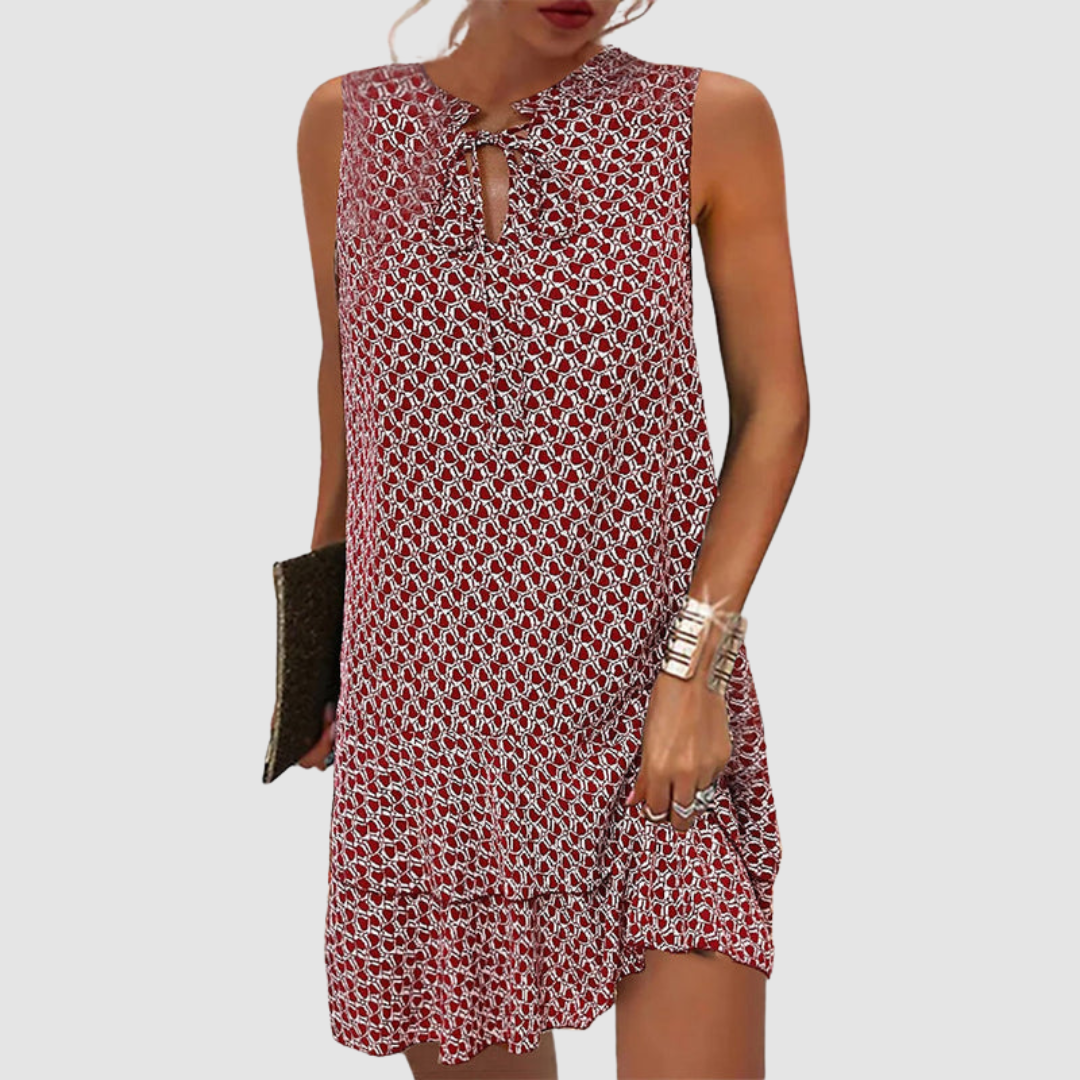 Leah | Soft Breathable Sleeveless Dress Image