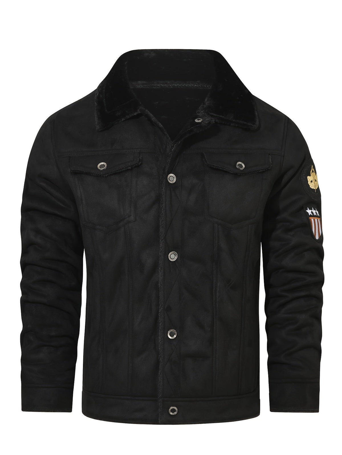 Corbin | Fleece-Lined Trucker Jacket Image
