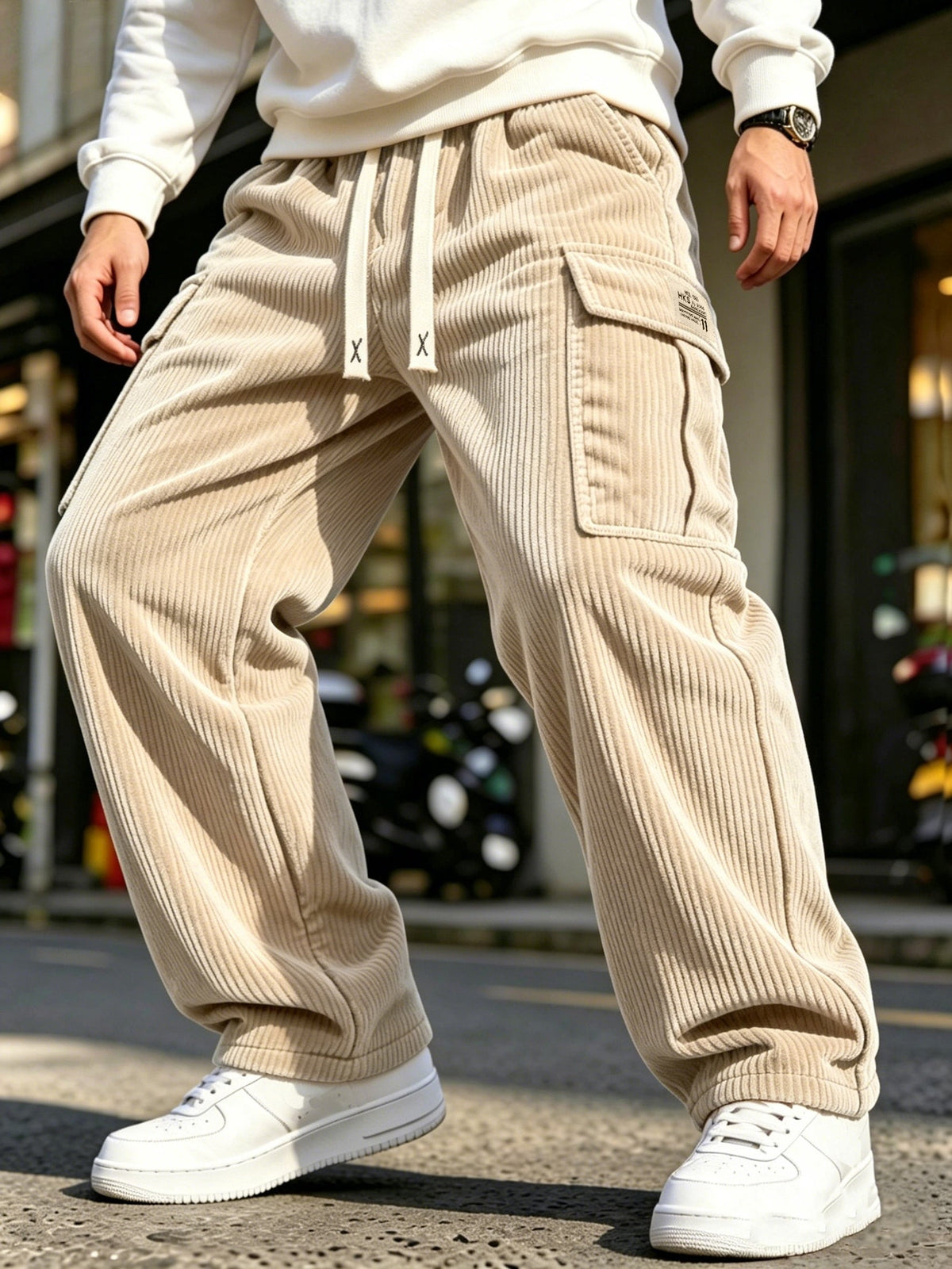 Roland | Relaxed Cargo Trousers