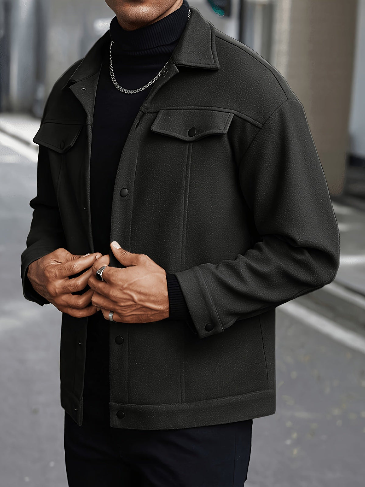 Hugh | Refined Utility Jacket Image