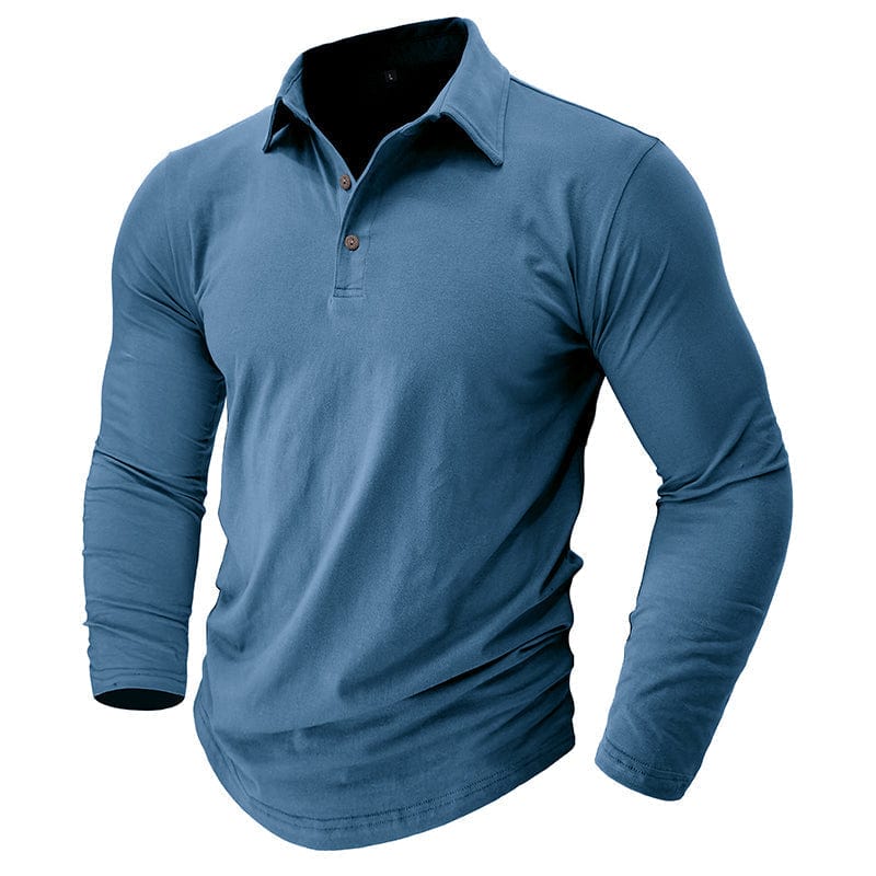 Travis Owen | Stylish Premium Long-Sleeve Polo