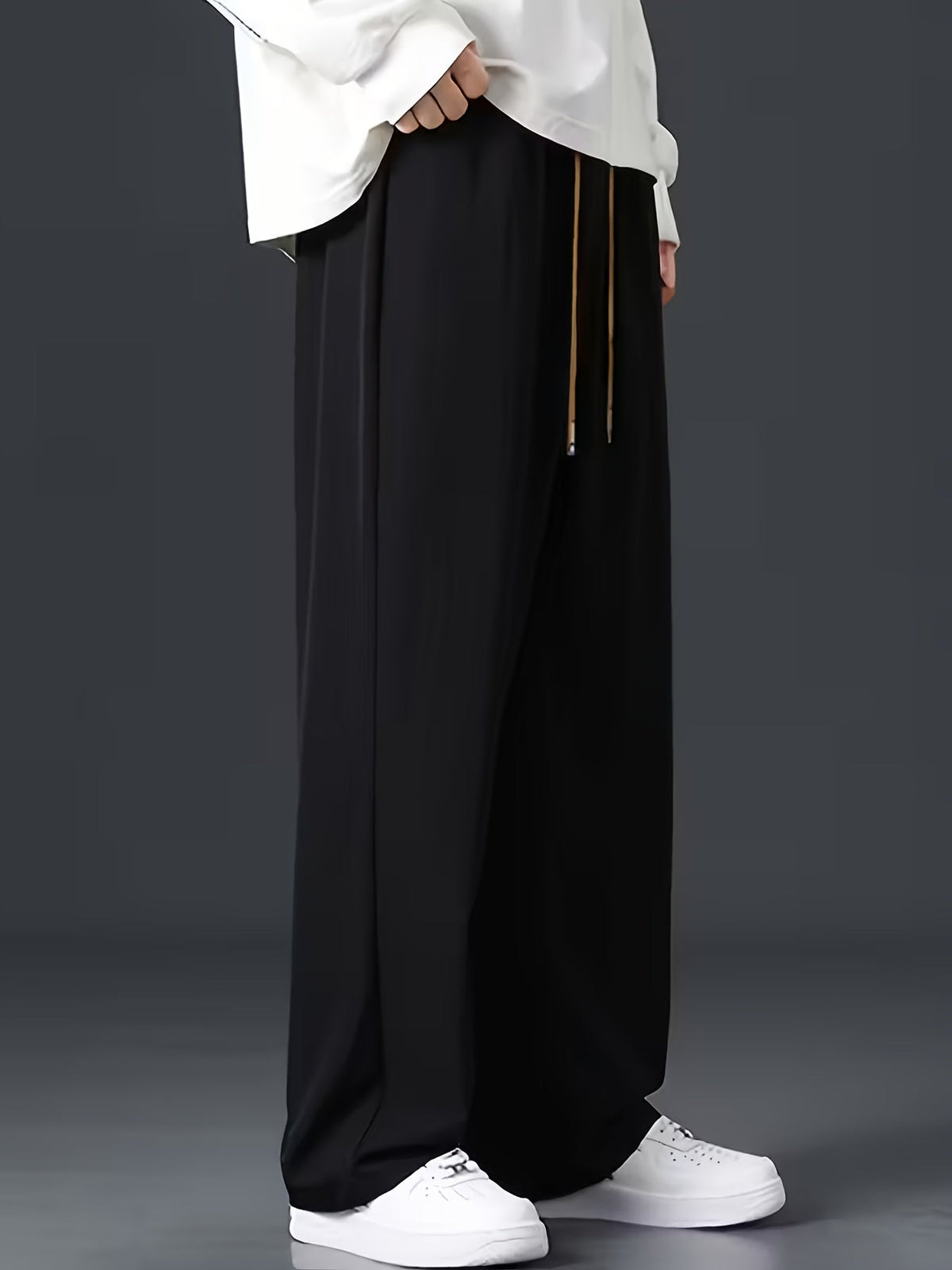 Everett Blake | Relaxed Wide-Leg Trousers Image