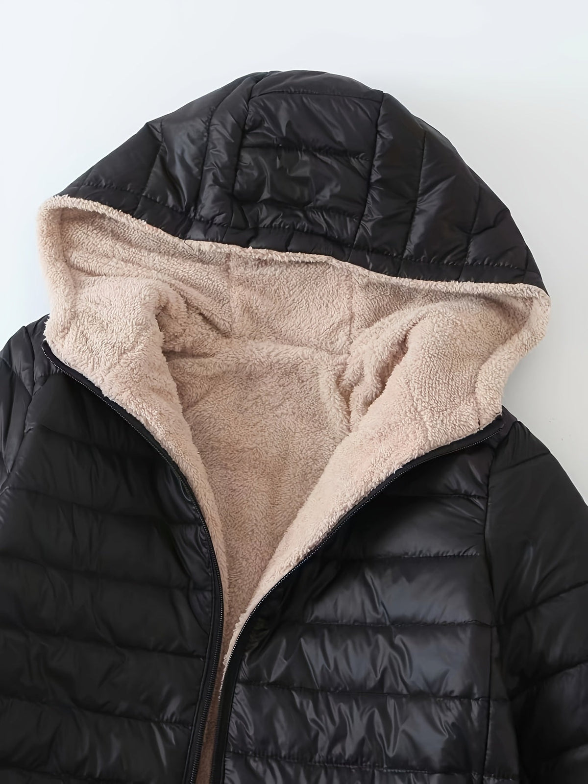 Isla | Quilted Longline Coat Image