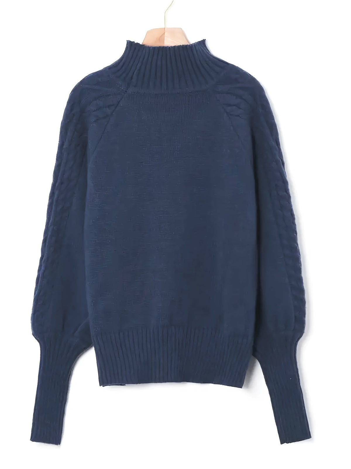 Eloise | Textured Half-Collar Sweater Image