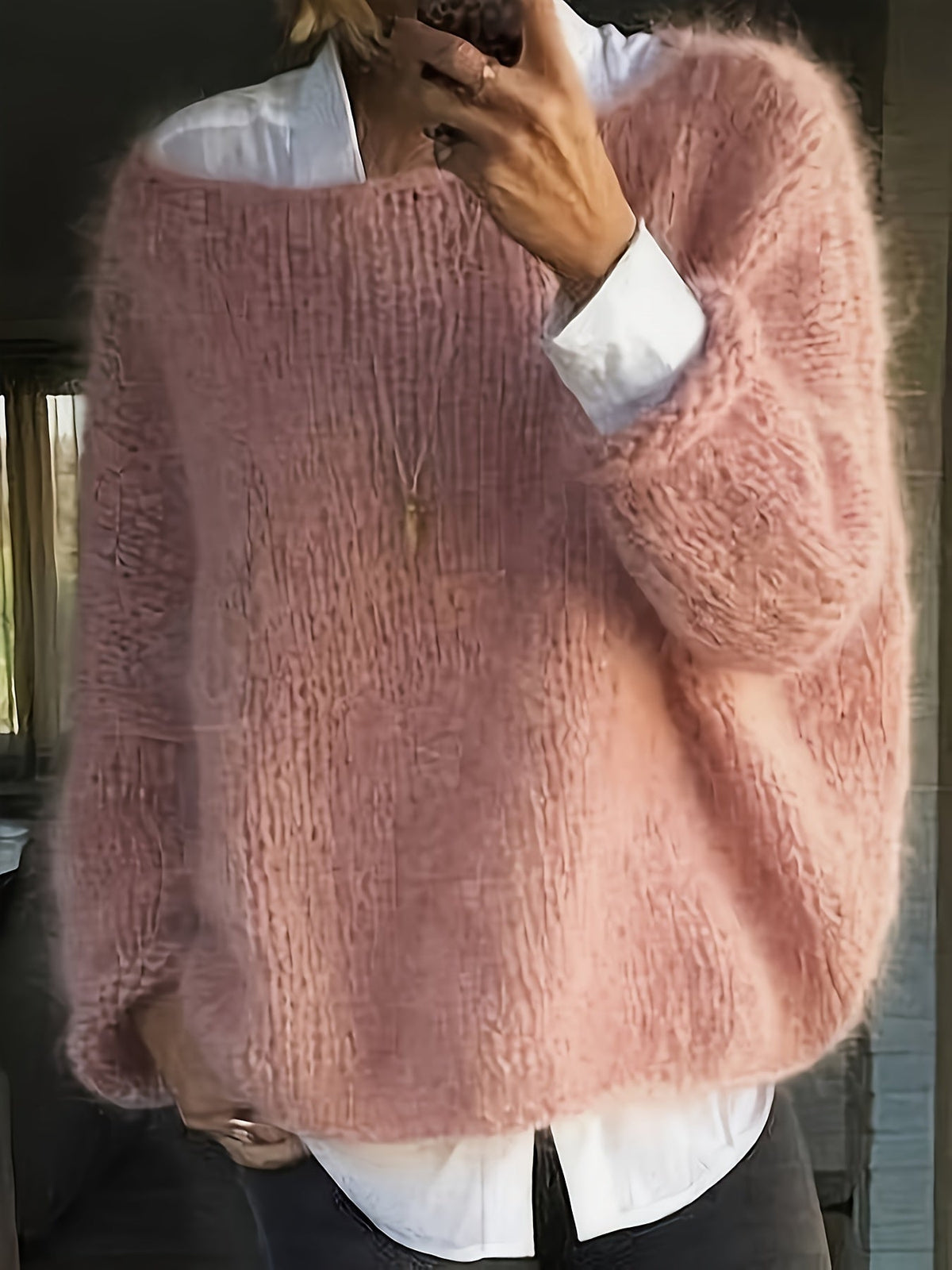 Noreen | Relaxed Crew Neck Sweater Image