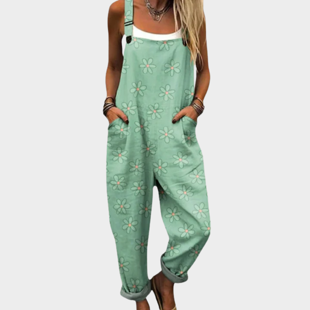 Alondra | Casual Comfortable Floral Jumpsuit Image