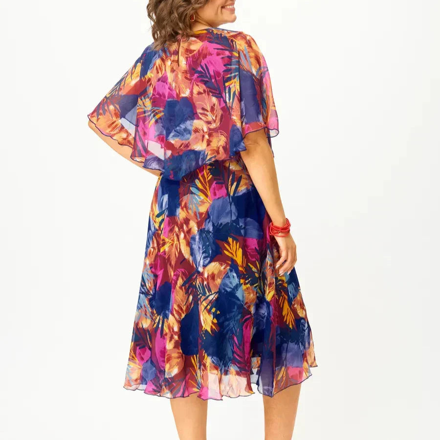 Eileen | Floral Midi Dress