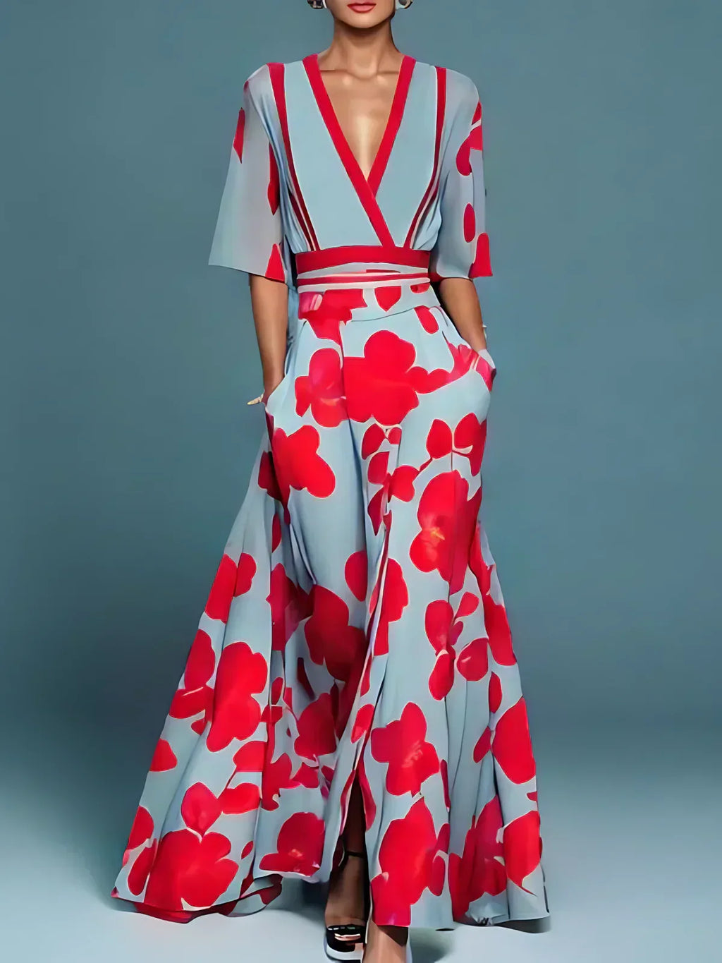 Elisa | Elegant Floral Dress