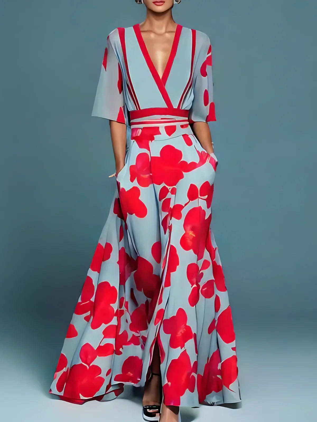 Elisa | Elegant Floral Dress Image