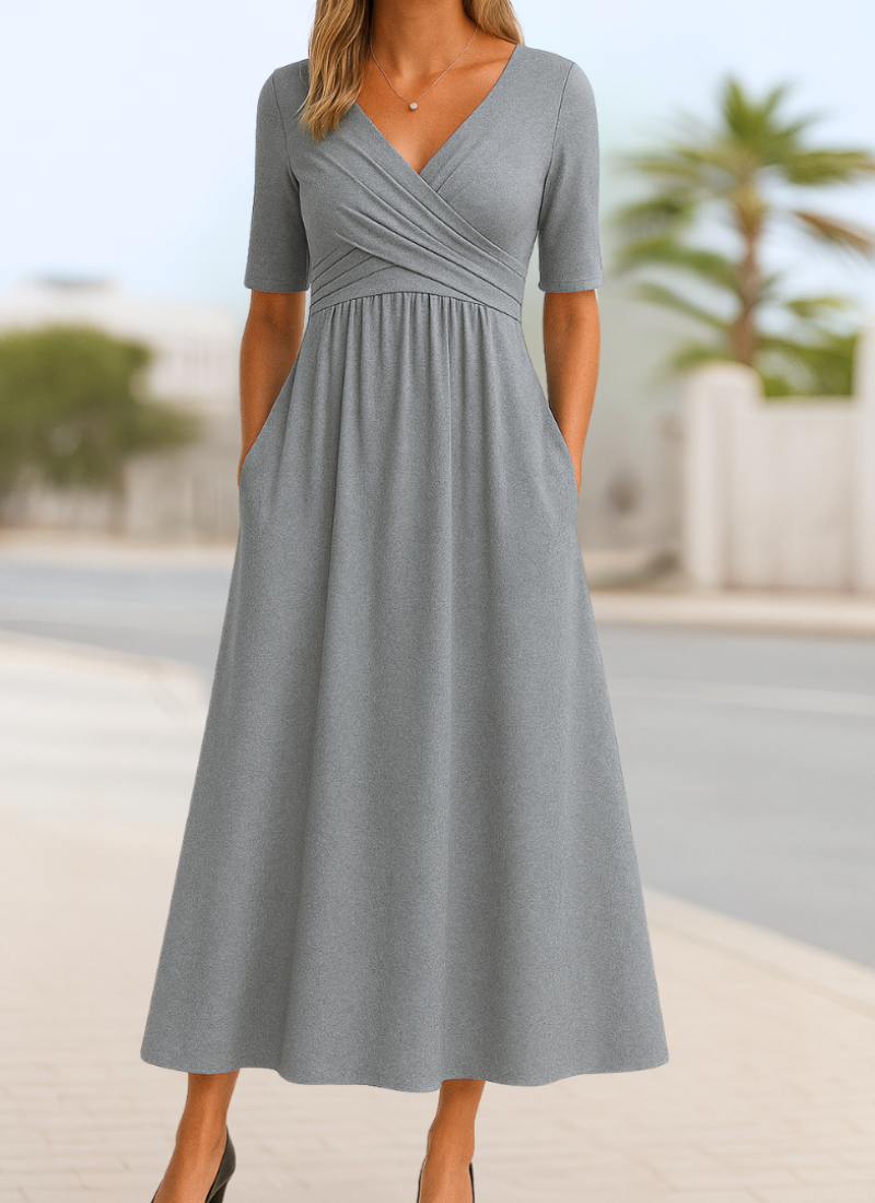Monic | Stylish Crossover Dress Image