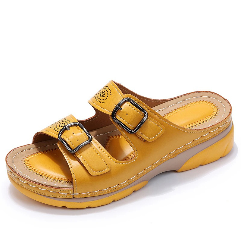 Genevieve | Cushioned Comfort Sandals Image