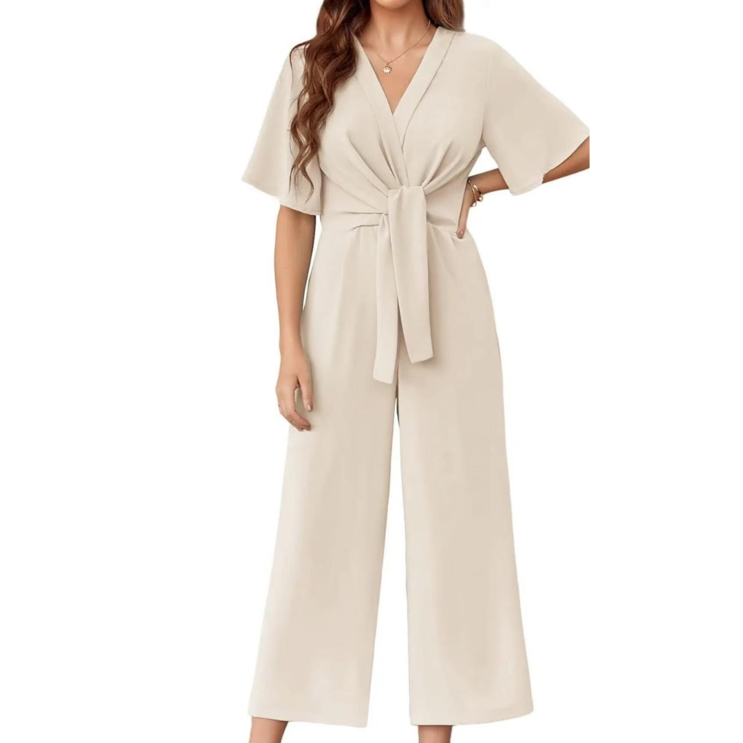 Gabriella | Elegant Summer Tie Knot Jumpsuits Image