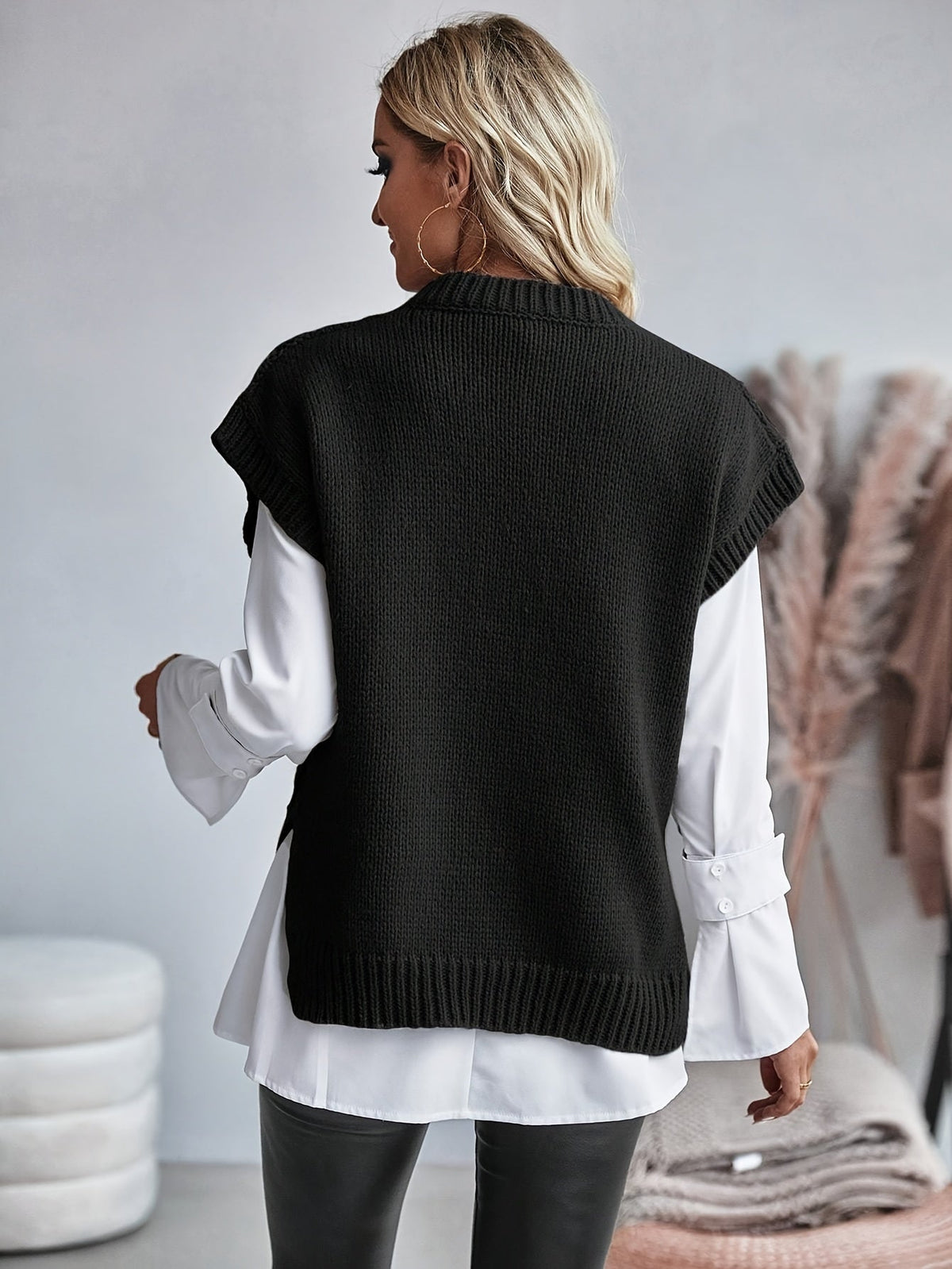 Bridget | Cozy Cable-Knit Sweater Vest