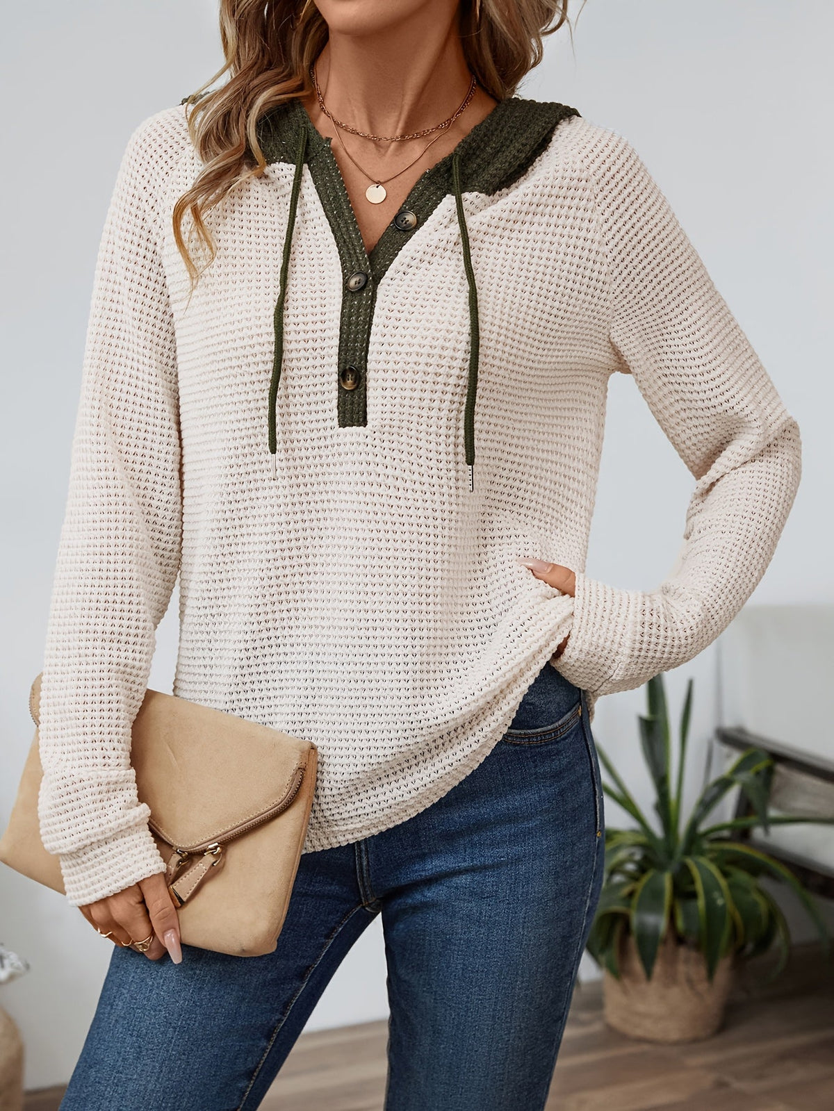 Sadie | Relaxed Hooded Top Image