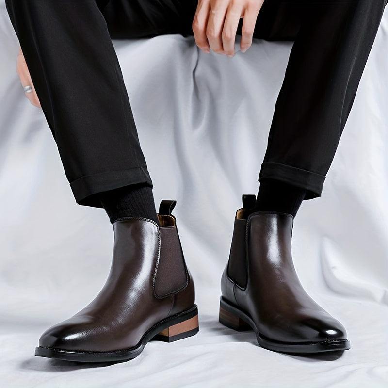Ashford | Refined Pointed-Toe Chelsea Boots Image