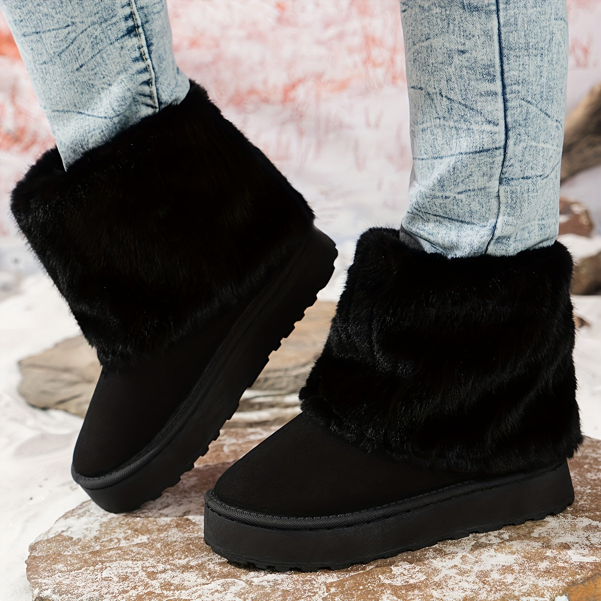 Loretta | Cozy Platform Winter Boots Image