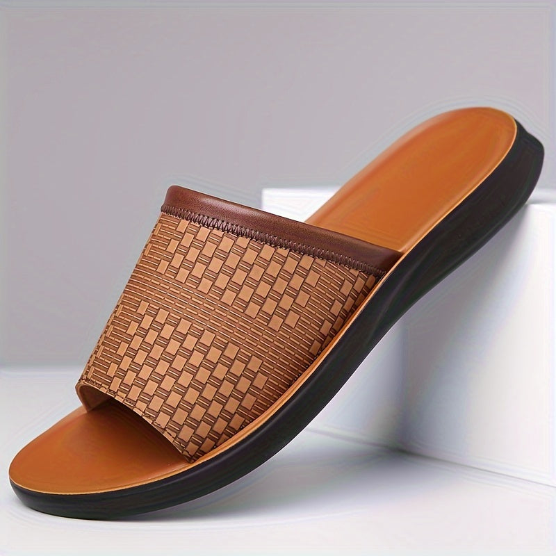 Elliot | Woven Slide Sandals Image