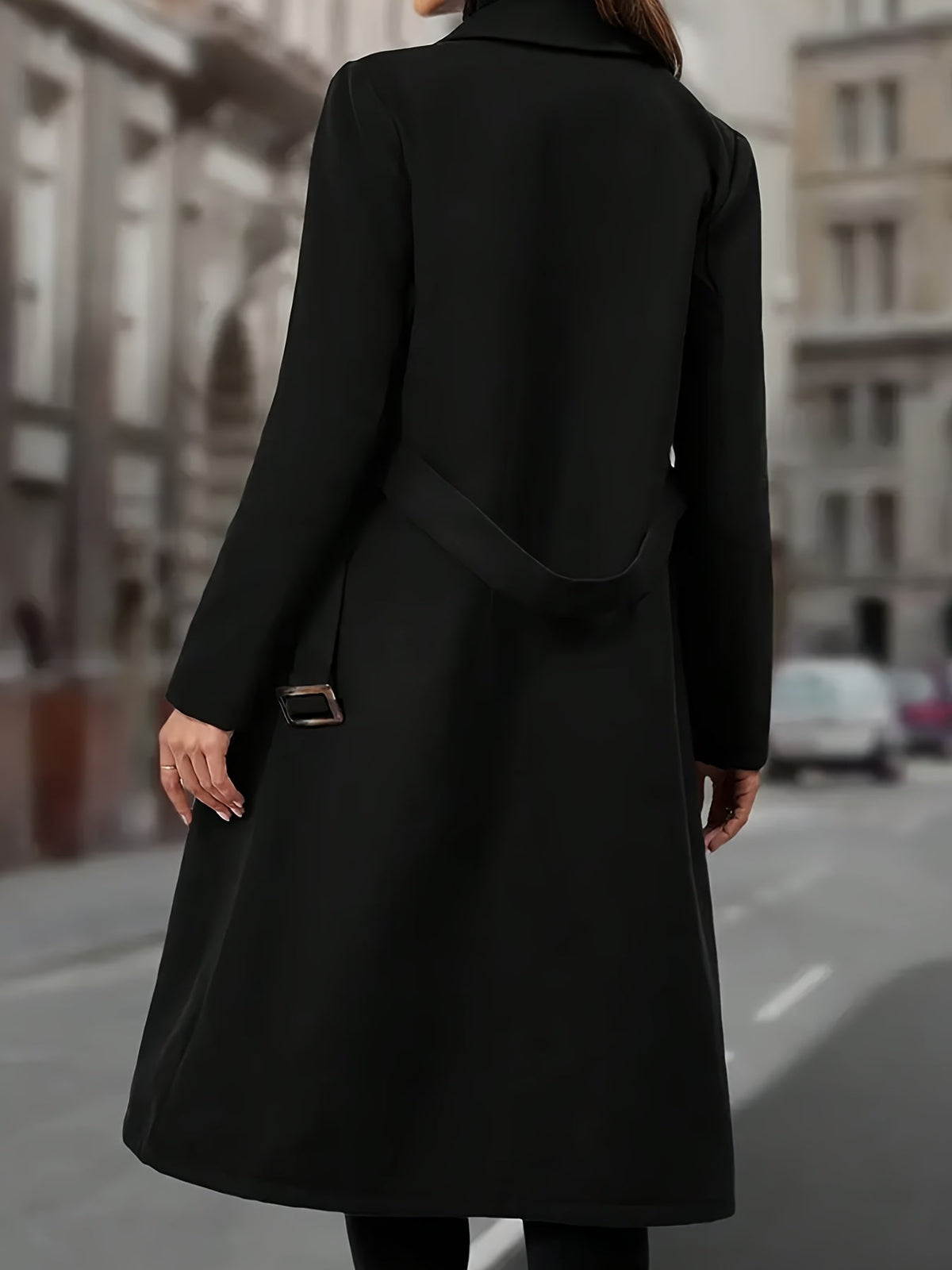 Aurelia | Double-Breasted Long Coat Image