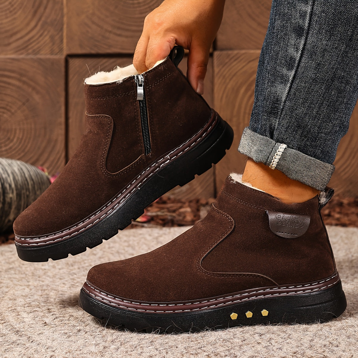 Maxwell | Cozy Everyday Ankle Boots Image