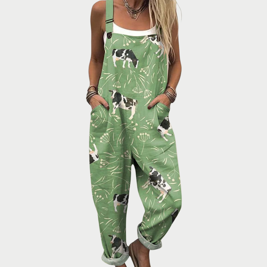 Judith | Comfortable Printed Overalls Image