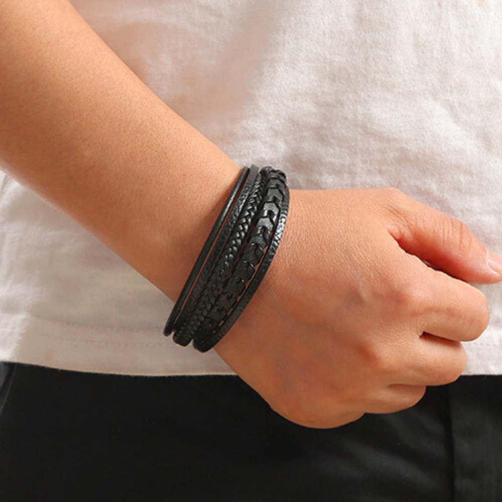 Nolan | Braided Viking Bracelet