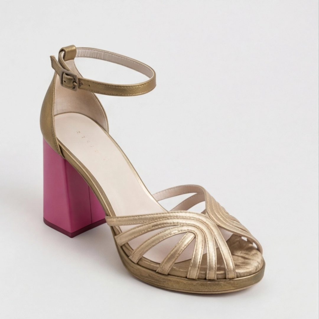 Megan | Stylish Web Style Block Heel Image